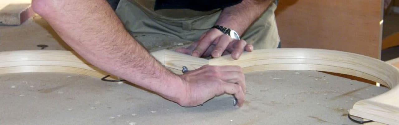 Tischlerei Sams Gestaltung einer Deckenverkleidung